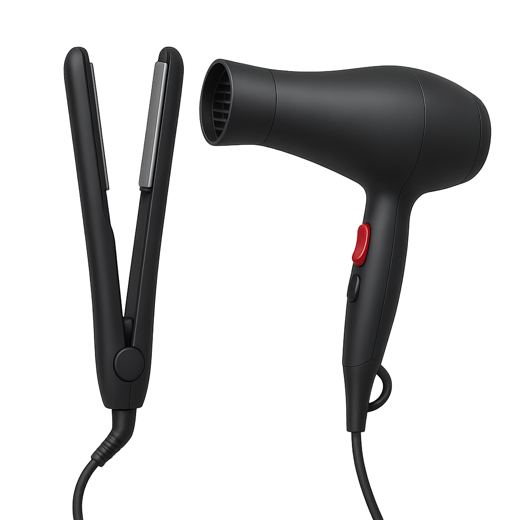 catokan & hairdryer