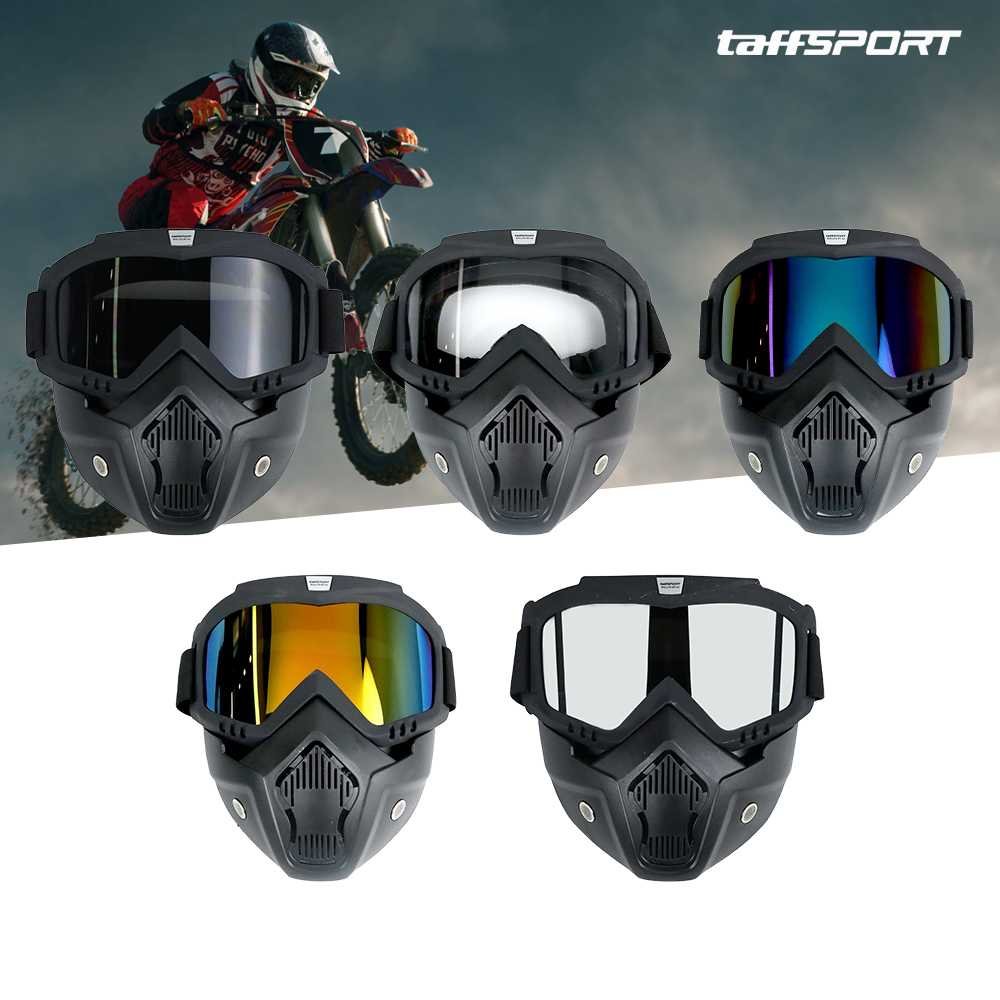Taffsport bollfo kacamata goggles mask motor retro windproof mt 04 (5)