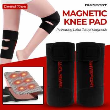 Taffsport pelindung lutut terapi magnetik knee pad a 7720