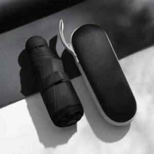 Huji payung lipat vinyl umbrella waterproof anti uv upf 50 6 bone hj190