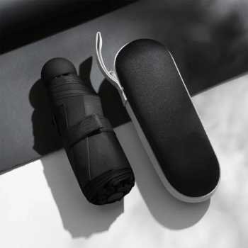 Huji payung lipat vinyl umbrella waterproof anti uv upf 50 6 bone hj190