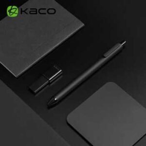 Kaco pure pena pulpen bolpoin gel 05mm 10 pcs k1015 black ink