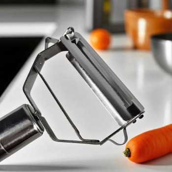 Knifezer pisau pengupas buah sayur peeler multifunction yyc770 (4)