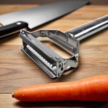 Knifezer pisau pengupas buah sayur peeler multifunction yyc770 (5)