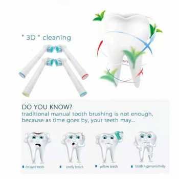 Lezhisnug electric toothbrush replacement 4 pcs for oral b d12 d16 d20 sb 17a (1)