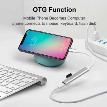 Mllse usb hub type c adapter high speed 30 4 port aluminium ml4c (2)