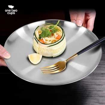 One two cups piring makan european style stainless steel sntp0016 (1)