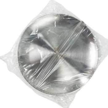 One two cups piring makan stainless steel elegan plate european style sn16 (1)