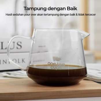 One two cups teko kopi coffee server v60 drip pour borosilicate glass ai101 (3)