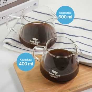 One two cups teko kopi coffee server v60 drip pour borosilicate glass ai101 (4)