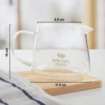 One two cups teko kopi coffee server v60 drip pour borosilicate glass ai101 (5)