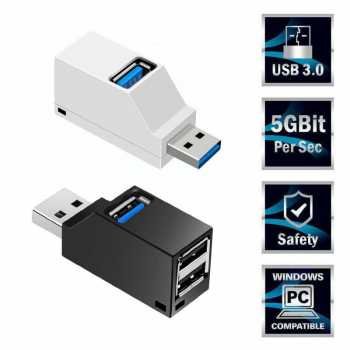 Sifree mini usb hub super speed usb 30 3 ports zg1063 (3)