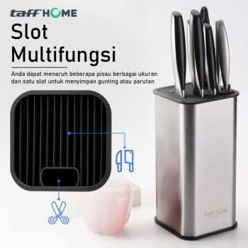 Taffhome tempat pisau dapur stand tool knife holder dj 012 (2)