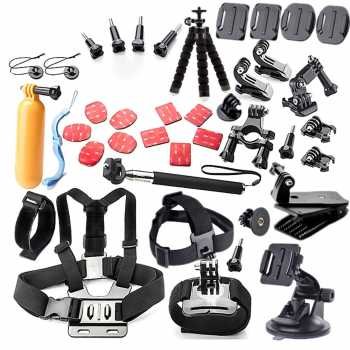 Taffstudio aksesoris kamera aksi full set gopro xiaomi yi gs41