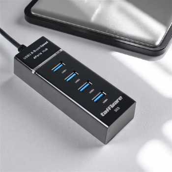 Taffware usb hub high speed 4 ports 30 5gbps 303 (1)