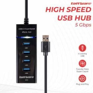 Taffware usb hub high speed 4 ports 30 5gbps