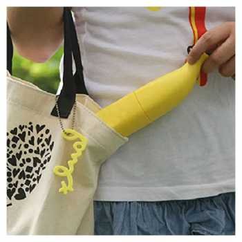 Um banana payung lipat buka tutup manual desain pisang 88cm ume0007 (1)