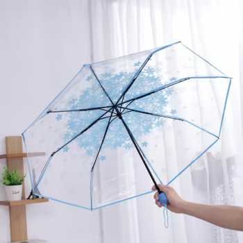 Yesello payung lipat manual motif cherry blossom 8 bone 95cm e023 (5)