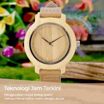 Bobo bird jam tangan bambu analog wanita a10 (2)