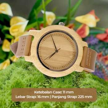 Bobo bird jam tangan bambu analog wanita a10 (5)