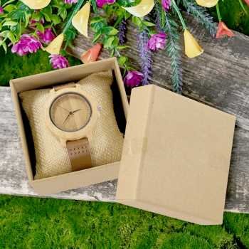Bobo bird jam tangan bambu analog wanita a10 (6)
