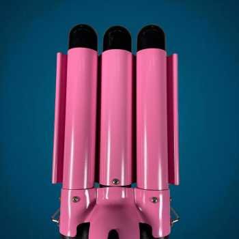 Chignon catokan rambut 3 barrel hair curling wavy iron 25mm 70w gn 70 (2)
