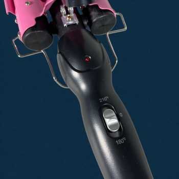 Chignon catokan rambut 3 barrel hair curling wavy iron 25mm 70w gn 70 (5)