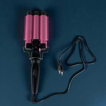 Chignon catokan rambut 3 barrel hair curling wavy iron 25mm 70w gn
