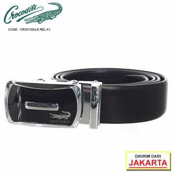 Crocodile ikat pinggang gesper kulit asli sabuk fashion tali pinggang (2)