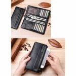 Deabolar dompet pria bahan kulit jc222