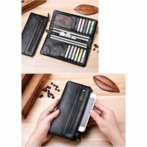Deabolar dompet pria bahan kulit jc222