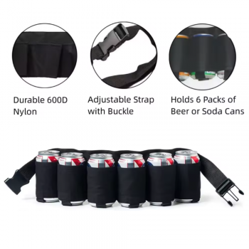 Elesabox sabuk tempat botol minum bottle belt beer can holder eb528