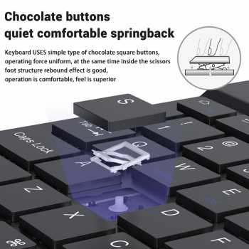 Emtra keyboard wireless bluetooth rgb ios android windows 10 inch emr10 (1)