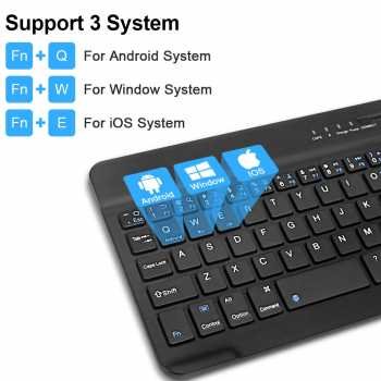 Emtra keyboard wireless bluetooth rgb ios android windows 10 inch emr10 (4)