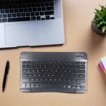 Emtra keyboard wireless mini bluetooth rgb silent click rechargeable ss01