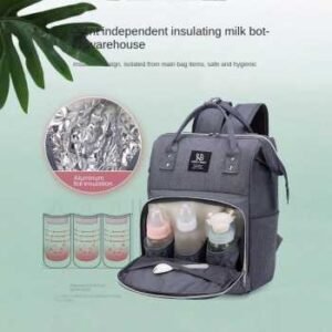 Hairry baby tas ransel perlengkapan bayi mummy diaper travel bag inu23