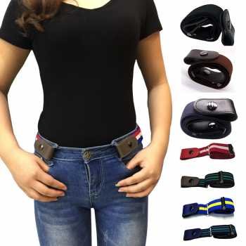 Hengreda ikat pinggang klip elastis buckle free belt heng belt01 (2)