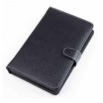 Leather case keyboard tablet 10 inch flip micro usb port (4)