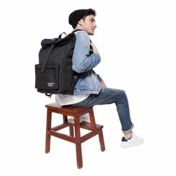 Martin versa tas tr12 ransel pria laptop macbook usb extender kanvas (4)