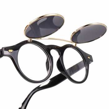 Molniya kacamata fashion double frame steampunk ne60 (2)