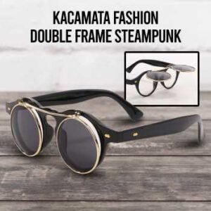 Molniya kacamata fashion double frame steampunk ne60