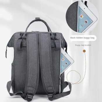 Momoi tas ransel perlengkapan bayi mummy diaper travel bag inu23