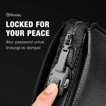 Rhodey dompet pria anti theft password model panjang a0113 (3)