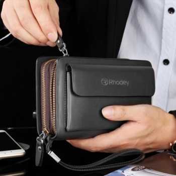 Rhodey dompet tas clutch wanita bahan pu leather minimalis elegan 007 (5)