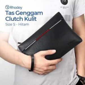 Rhodey tas genggam dompet kulit clutch bag size small hb
