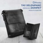 Rhodey tas selempang messenger bag large pria dompet