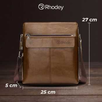 Rhodey tas selempang pria elegant messenger crossbody sling bag 6330 (7)