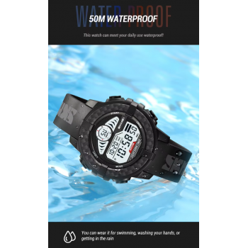 Skmei jam tangan digital sporty pria wanita anti air 50m 2130 (1)