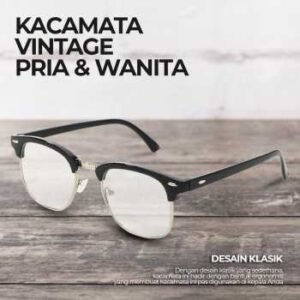 Sozo kacamata vintage pria wanita tr7