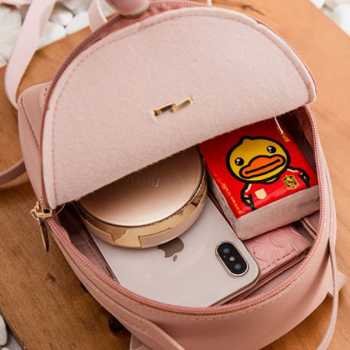 Tas ransel mini chleo small casual backpack bta412 (1)